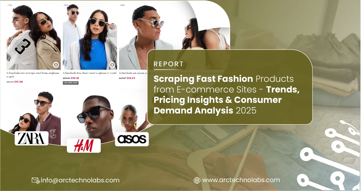 Scraping Fast Fashion Products from E-commerce Sites - Trends, Pricing